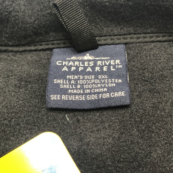 Charles River Apparel soft shell jacket 2XL NWOT - Picture 3 of 7